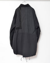 Load image into Gallery viewer, Black Table Cloth Field Coat