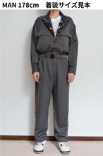 Load image into Gallery viewer, TWILL JUMP SUIT/FLORAL_03