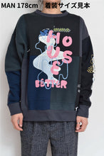 Load image into Gallery viewer, PATCH SWEAT SH/L GRY/HOUSE_02