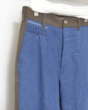 Load image into Gallery viewer, Denim Front Trousers
