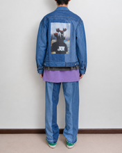 画像をギャラリービューアに読み込む, PANEL DENIM SLACKS / 02 size B
