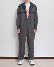 Load image into Gallery viewer, TWILL JUMP SUIT/FLORAL_03