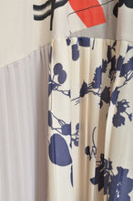 Load image into Gallery viewer, PLEATED TEE OP(PRINT)_BEG/X_A