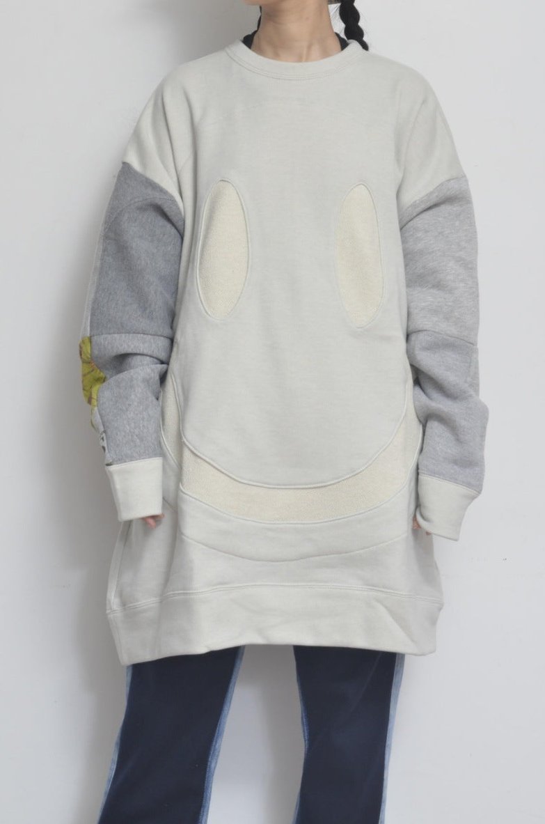 SMILE BACKPILE P/O_L.GRAY/001 – here/YEAH RIGHT!!