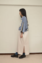 Load image into Gallery viewer, nyoroli KNIT*SATIN OP / WHT_00