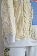 画像をギャラリービューアに読み込む, SWITCHING KNIT P/O(PRINT) 01/OFF WHITE_Mi