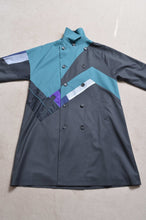 Load image into Gallery viewer, REMIX TRENCH COAT/NAV/01