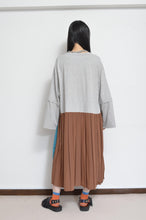 Load image into Gallery viewer, PLEATED TEE OP(PRINT)_Mi*00 / B