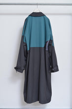 Load image into Gallery viewer, REMIX TRENCH COAT/NAV/02