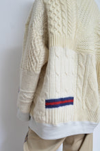 Load image into Gallery viewer, SWITCHING KNIT P/O(PRINT) 01/OFF WHITE_X