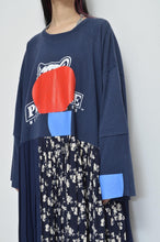 画像をギャラリービューアに読み込む, PLEATED TEE OP(PRINT) _ Mi*00 / D