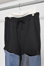 Load image into Gallery viewer, SLIT SWEAT PT / BLK_02