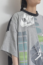 Load image into Gallery viewer, CUT AND CONNECTED T/GRY