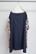 Load image into Gallery viewer, W SLEEVE TOPS_NAVY / A