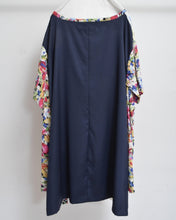 画像をギャラリービューアに読み込む, W SLEEVE TOPS_NAVY / A