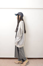 画像をギャラリービューアに読み込む, SWITCHING SWEATSHIRT P/O(w/ PRINT)/L.GRAY*sparkle_001