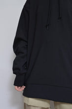 Load image into Gallery viewer, CHIFFON HOODIE (ACCESSORIES) / BLK