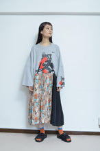 画像をギャラリービューアに読み込む, PLEATED TEE OP(PRINT) _ X*00 / A