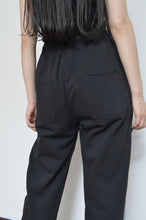 Load image into Gallery viewer, SLIT SWEAT PT / BLK_02