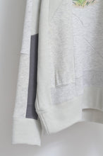 画像をギャラリービューアに読み込む, CUT AND CONNECTED BACKPILE HOODIE / GRAY