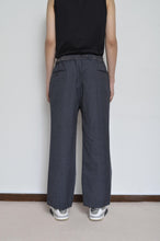 Load image into Gallery viewer, SLIT SLACKS PT GRY / 02_A