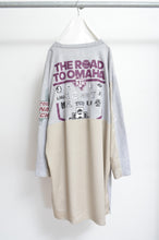 画像をギャラリービューアに読み込む, SWITCHING TEE OP_GRAY*BEIGE / A