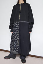 Load image into Gallery viewer, ZIP UP SWEAT OP BLK / 01