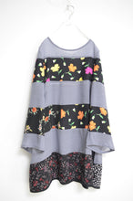 画像をギャラリービューアに読み込む, STRIPED CHIFFON OP / B.GRY_A