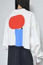 Load image into Gallery viewer, ZIP UP SWEAT OP WHT / 01