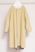 画像をギャラリービューアに読み込む, WOOL MOSSA FLAPS COAT/YELLOW_02