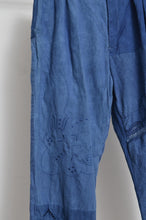 Load image into Gallery viewer, TABLE CLOTH TAPERED PT(standerd)_01 / INDIGO DYE