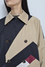 Load image into Gallery viewer, REMIX TRENCH COAT/BEG/01