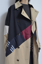 Load image into Gallery viewer, REMIX TRENCH COAT/BEG/01