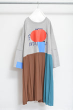 Load image into Gallery viewer, PLEATED TEE OP(PRINT)_Mi*00 / B