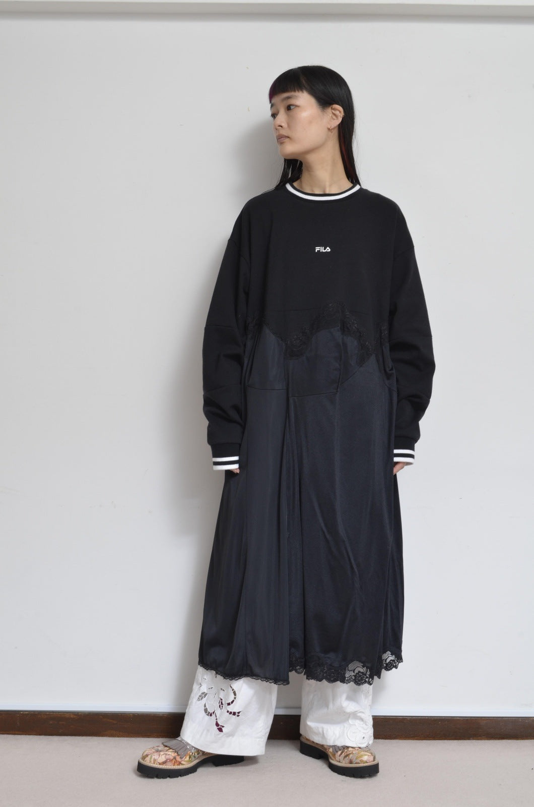 YEAH RIGHT SLIP SWEAT SH OP スウェットワンピース SLIP SWEAT SH OP _ F – here/YEAH RIGHT!!