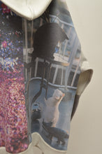 画像をギャラリービューアに読み込む, PRINT HOODY(GRY/CAT)_01