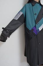Load image into Gallery viewer, REMIX TRENCH COAT/NAV/01