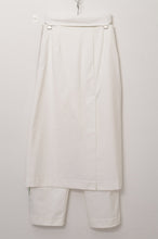 Load image into Gallery viewer, SKIRT PT/O WHT_00/001