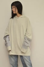 画像をギャラリービューアに読み込む, PRINT HOODY(GRY/CAT)_01