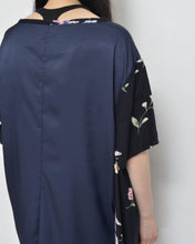 画像をギャラリービューアに読み込む, W SLEEVE TOPS_NAVY / B