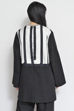 画像をギャラリービューアに読み込む, NO-COLLAR JK_LINEN 01/BLACK