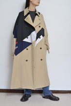 Load image into Gallery viewer, REMIX TRENCH COAT/BEG/02