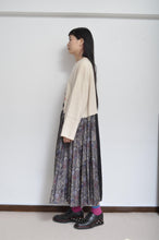 Load image into Gallery viewer, PLEATED TEE OP(PRINT)_BEG/X_B