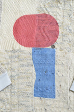 Load image into Gallery viewer, SWITCHING KNIT HOODIE(PRINT) 01/OFF WHITE_Mi