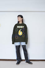 Load image into Gallery viewer, GAME SH PATCH KNIT P/O_FLOWER