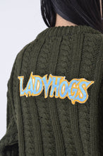 Load image into Gallery viewer, GAME SH PATCH KNIT P/O_FLOWER