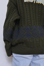 Load image into Gallery viewer, GAME SH PATCH KNIT P/O_FLOWER