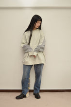 Load image into Gallery viewer, PRINT HOODY(GRY/CAT)_02