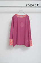 画像をギャラリービューアに読み込む, MESH L/S TEE_PINK