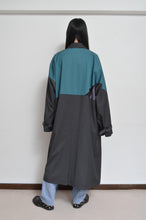Load image into Gallery viewer, REMIX TRENCH COAT/NAV/02